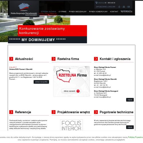 Oborniki - administracja nieruchomości