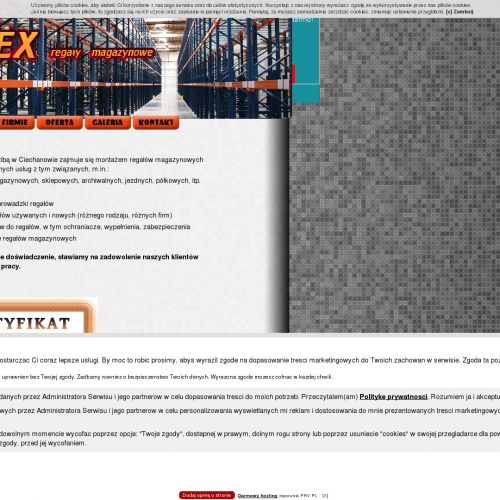 Skup używanych regałów