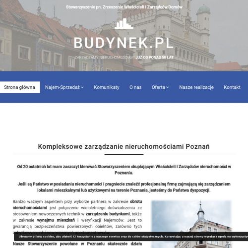 Poznań - obrót nieruchomościami pośrednictwo