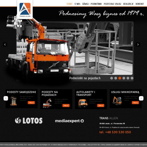 Krosno - podnośnik koszowy