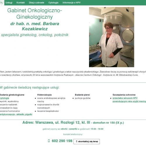 Warszawa - ginekolog warszawa bemowo