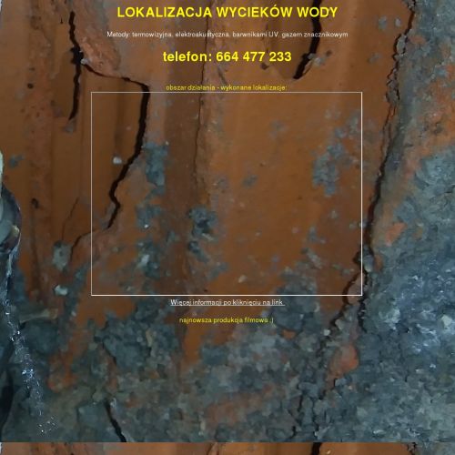 Lokalizacja przecieków wody w Wrocławiu