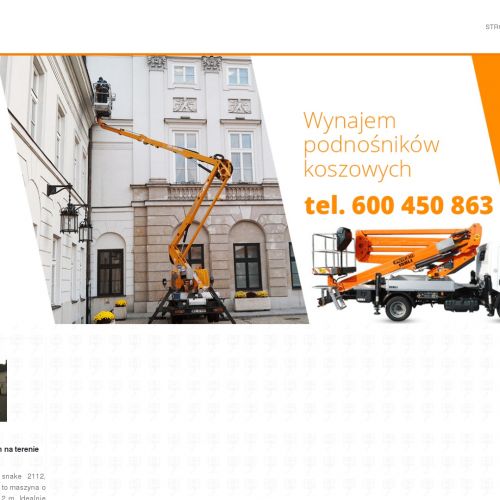 Podnośnik koszowy Pruszków