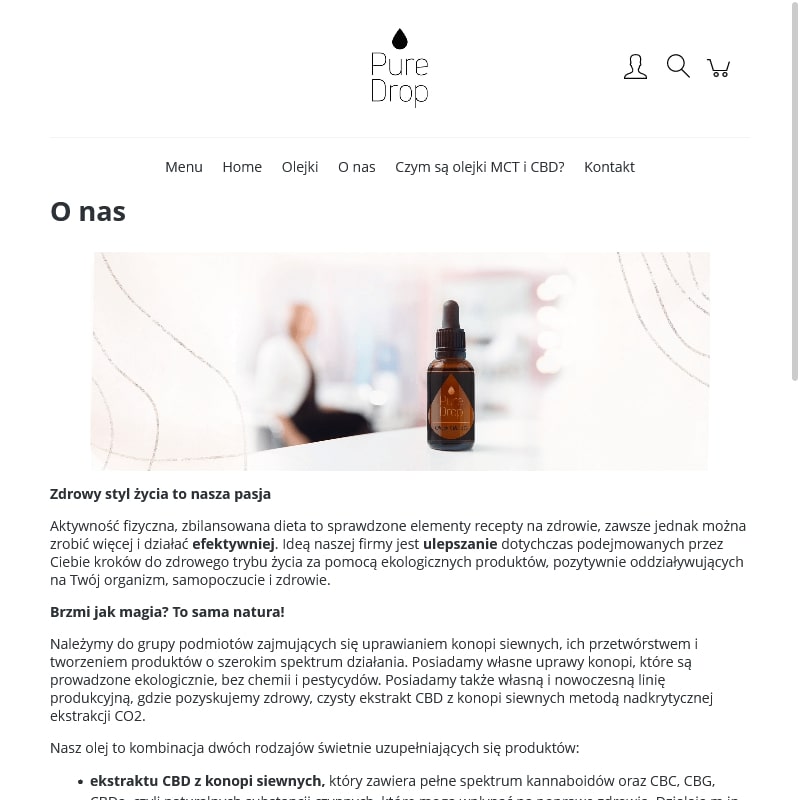 Ekstrakt z konopi siewnych