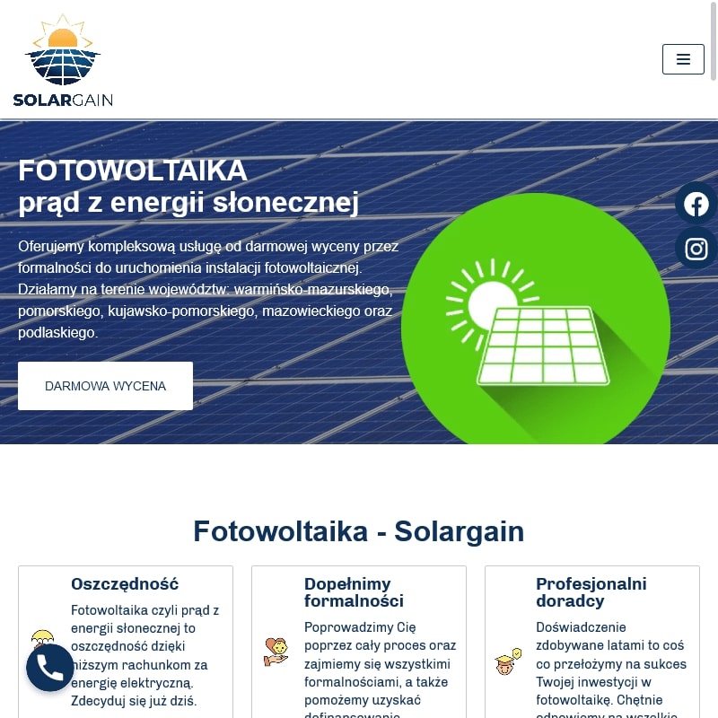 Mrągowo - panele fotowoltaiczne kujawsko pomorskie