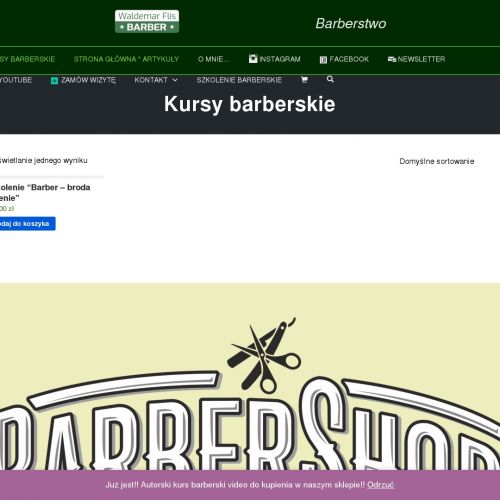 Kurs barberski online - Kraków