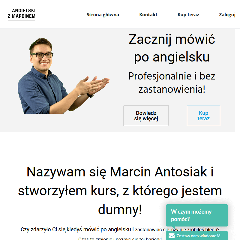 Kurs języka angielskiego w domu w Gdyni