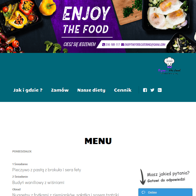 Diety pudełkowe Poznań