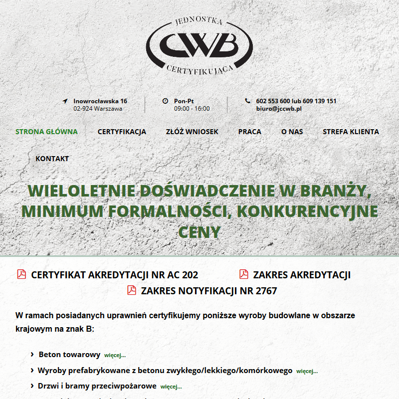 Certyfikacja systemy kominowe w Warszawie