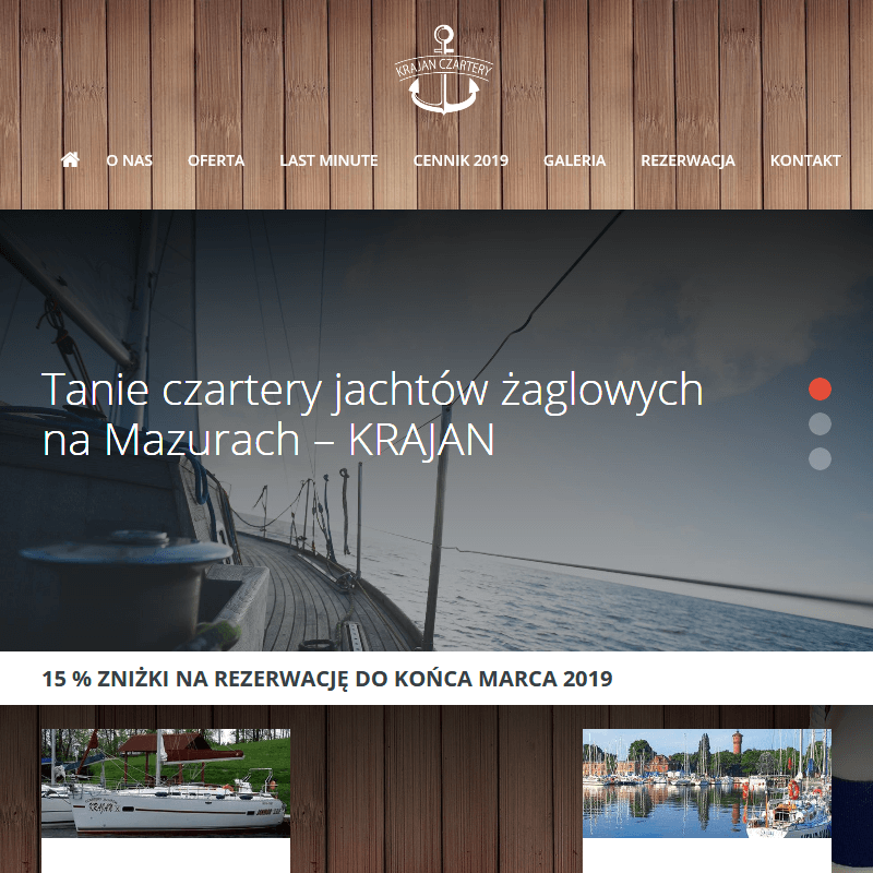 Giżycko - czarter jachtów chorwacja