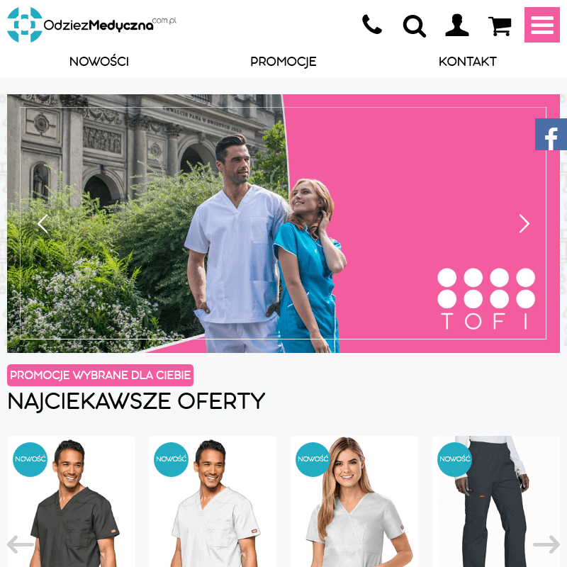 Odzież medyczna kolorowa