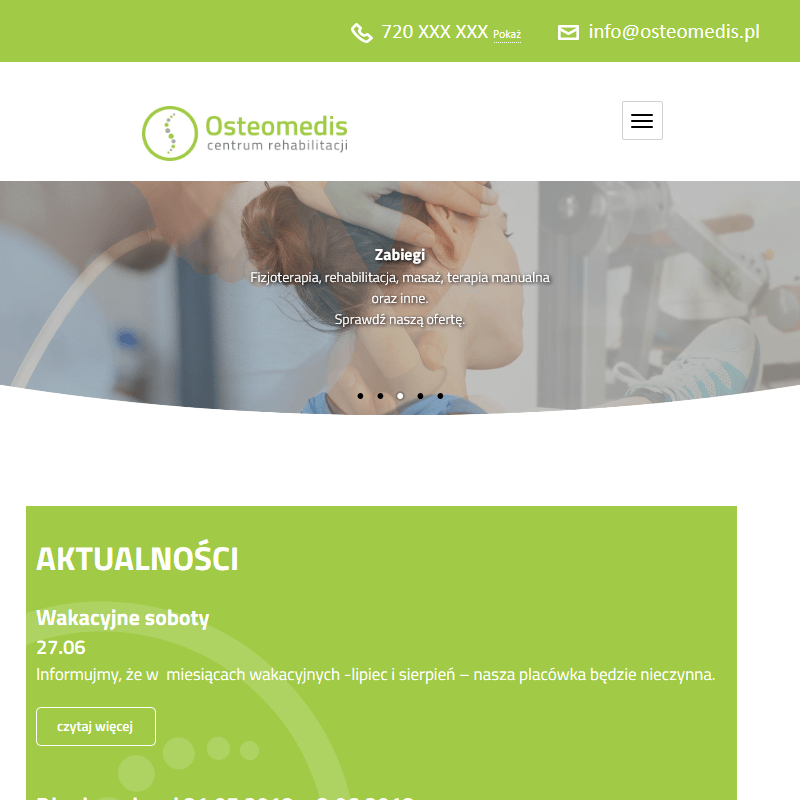 Warszawa - dobry osteopata