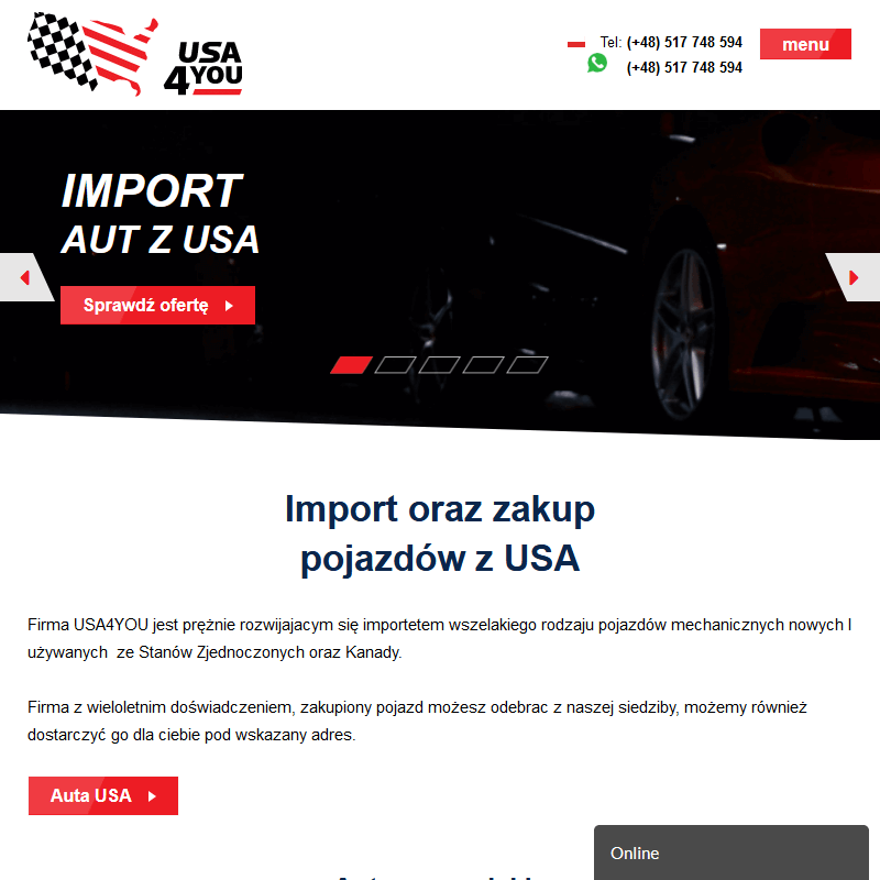 Samochód z ameryki import w Kielcach