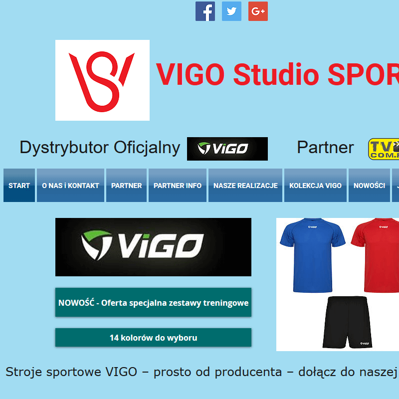 Poznań - stroje siatkarskie vigo
